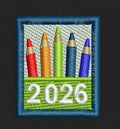 Crayon Box Multi Embroidery Design