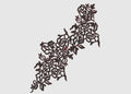 Flower Embroidery Design