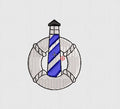 Lighthouse Embroidery Design