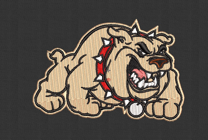 Dog Embroidery Design