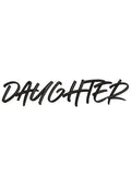 Daughter Embroidery Design