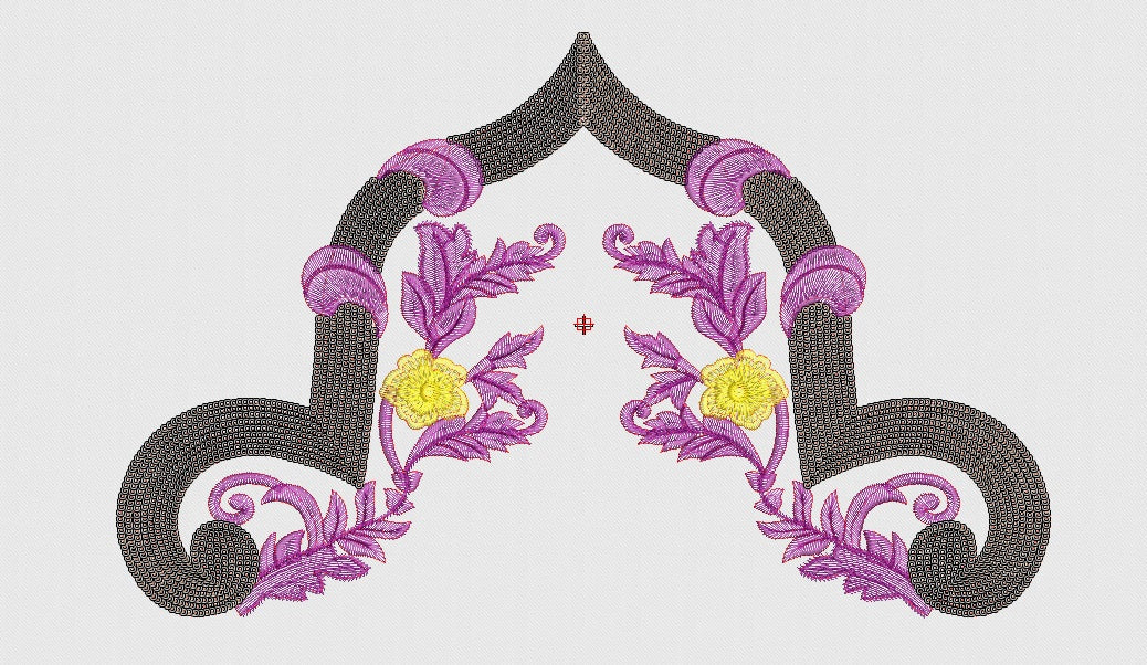 Flower Embroidery Design