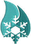 Forest House Embroidery Design