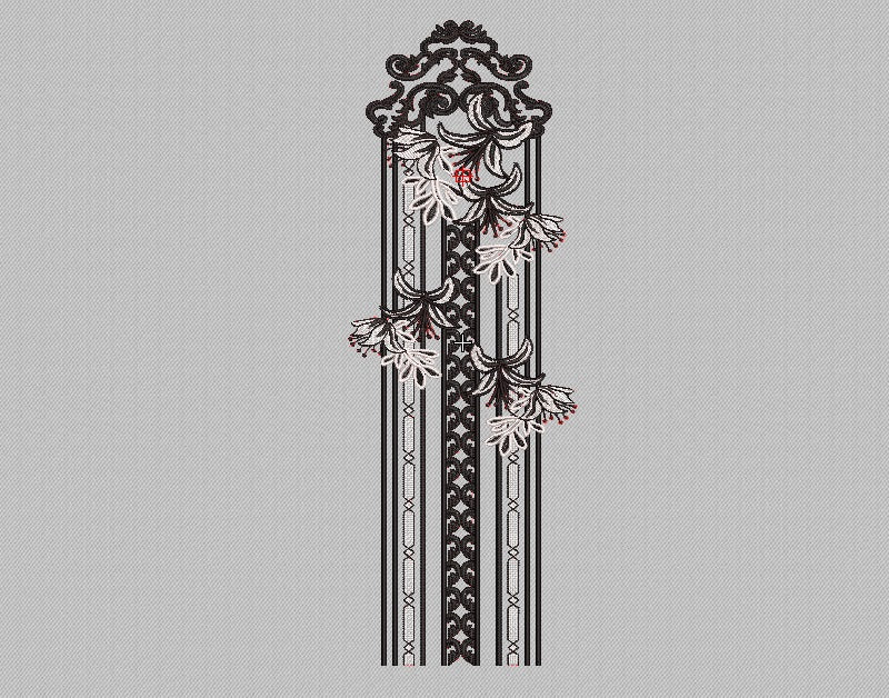 Flower Embroidery Design