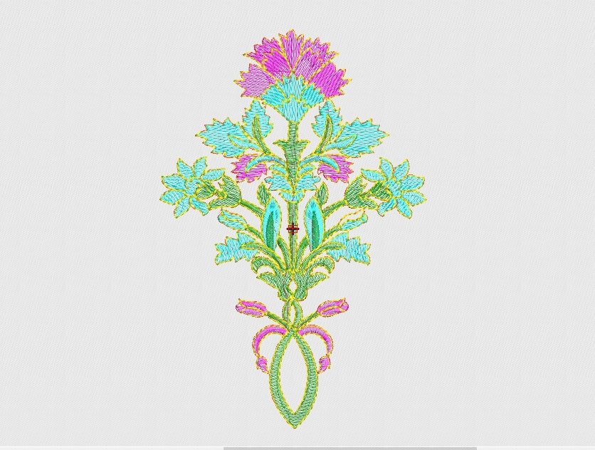 Flower Embroidery Design