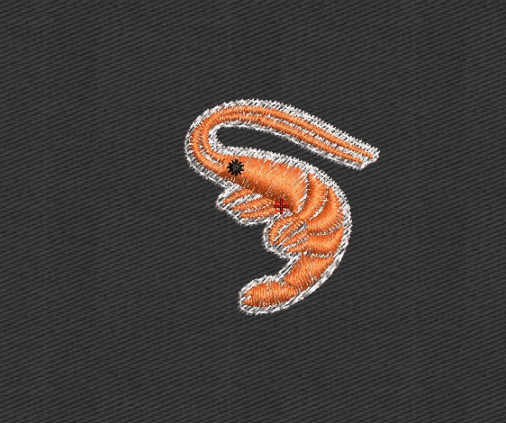 Crab Embroidery Design