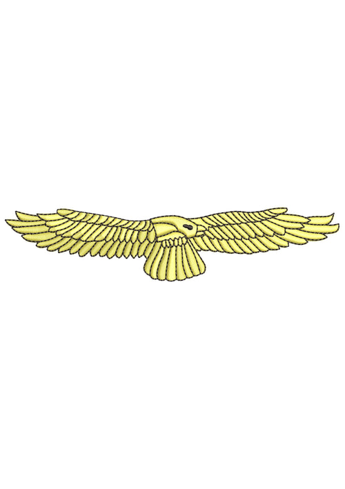 Air Flying Embroidery Design