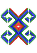 Art Rangoli Embroidery Design