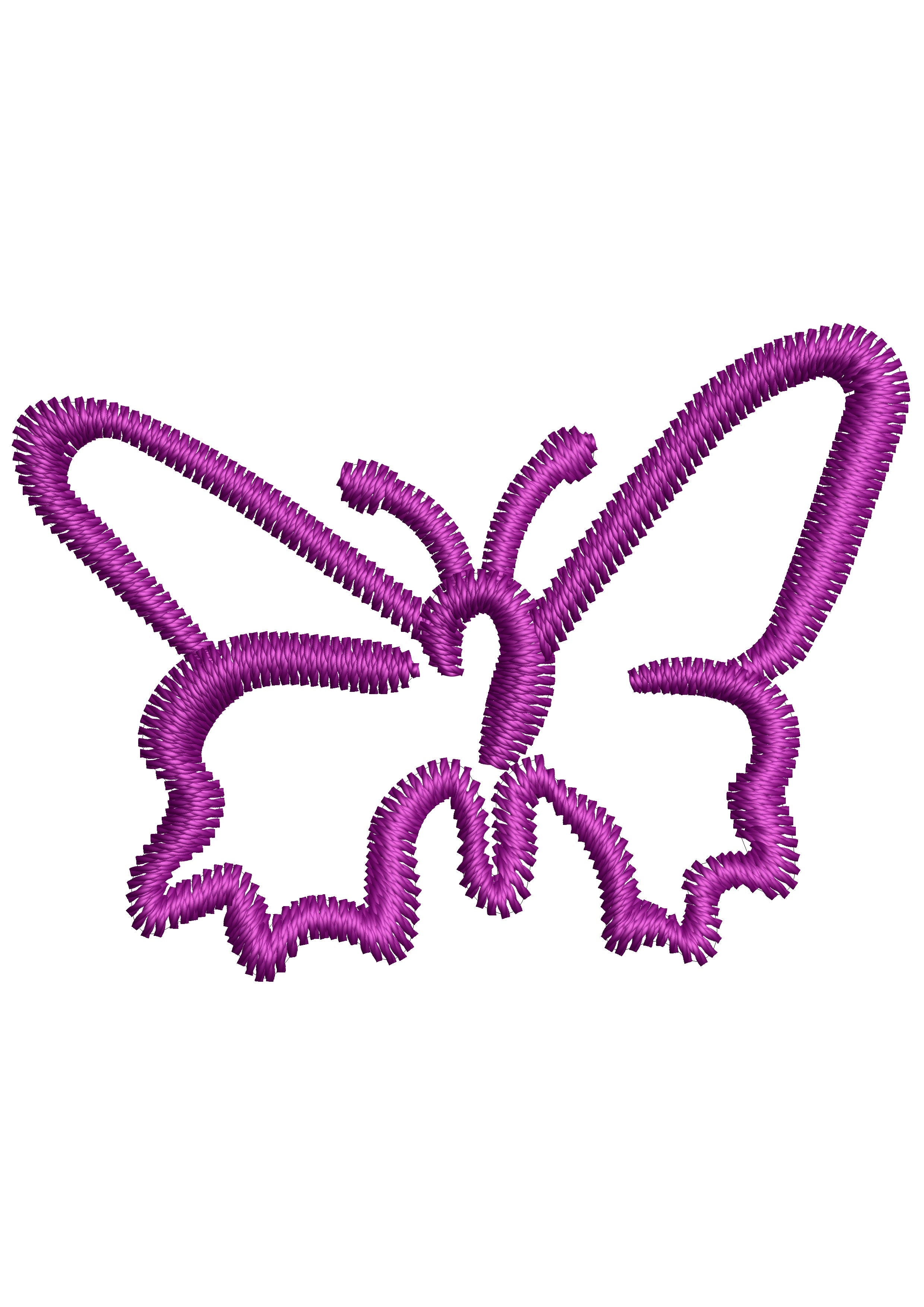 Butterfly Embroidery Design