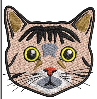 Cat Embroidery Design