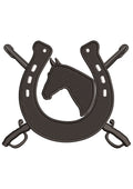 Horse Hunter Embroidery Design