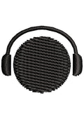 Head Phones Embroidery Design
