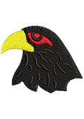 Devil Bird Embroidery Design