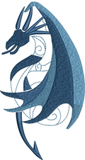 Dragon Embroidery Design