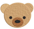 Cartoon Face Embroidery Design