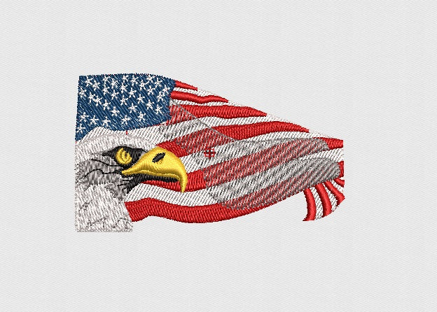 Flag Embroidery Design