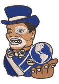 World Man Embroidery Design