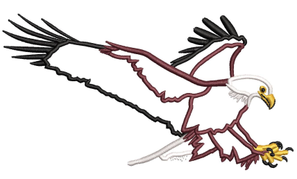 Eagle Embroidery Design