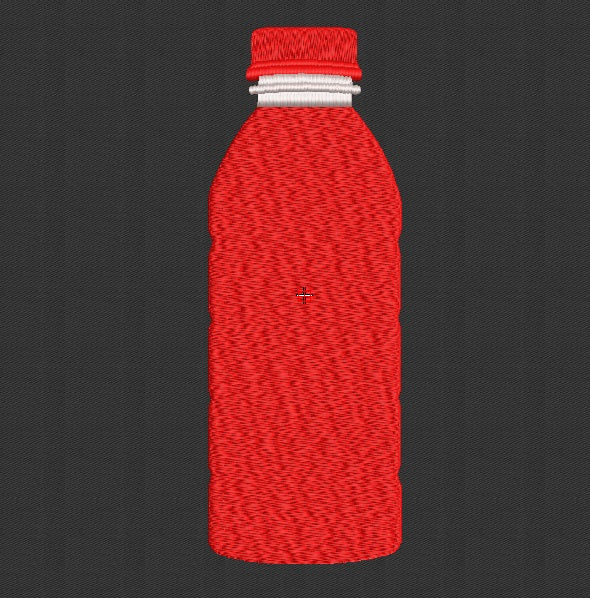 Bottle Embroidery Design