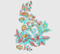 Flower Embroidery Design