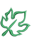 Leaf Embroidery Design
