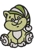 Cat Embroidery Design