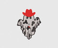 Ghost Embroidery Design