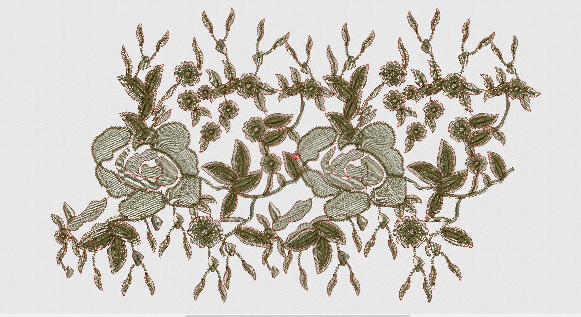 Flower Embroidery Design
