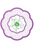 Lace Embroidery Design