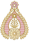 Motive Art Embroidery Design
