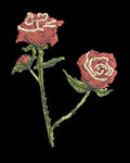 Red Rose Embroidery Design