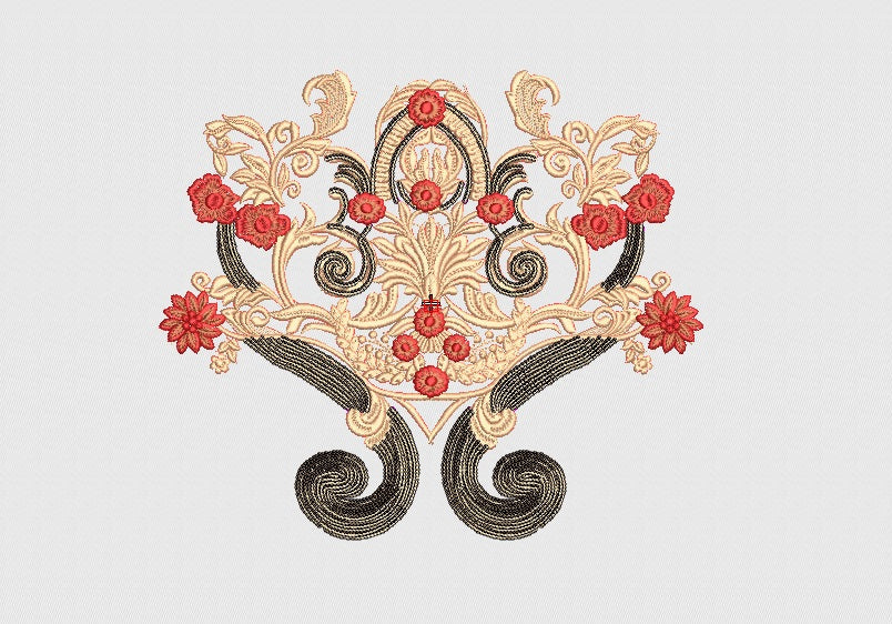 Flower Embroidery Design