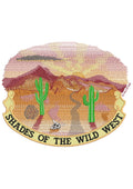 Wild West Embroidery Design