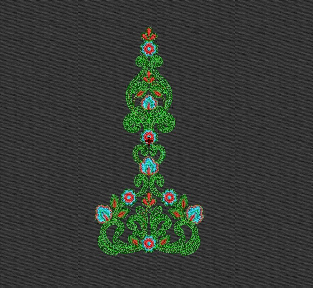 Flower Embroidery Design