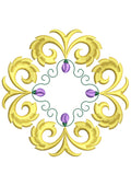 Mirror Merge Embroidery Design