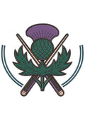 Cap Cross Embroidery Design