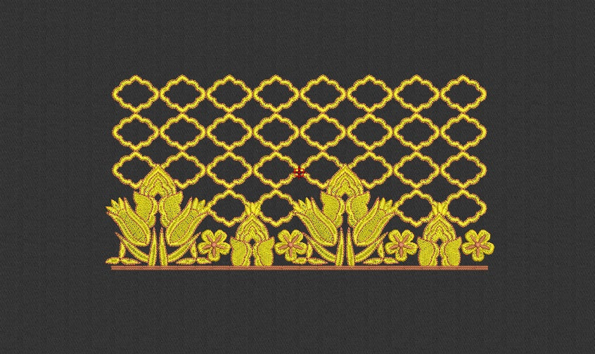Flower Embroidery Design