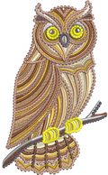 Owl Embroidery Design
