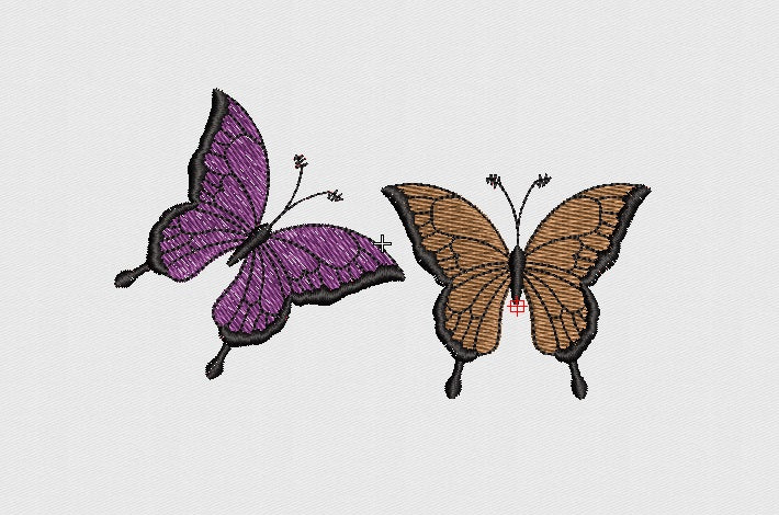 Butterfly Embroidery Design