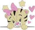 Panda Baby Embroidery Design
