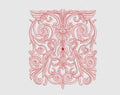 Flower Embroidery Design 875