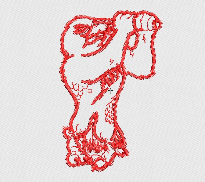 Eagle Embroidery Design