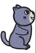 Cat Embroidery Design