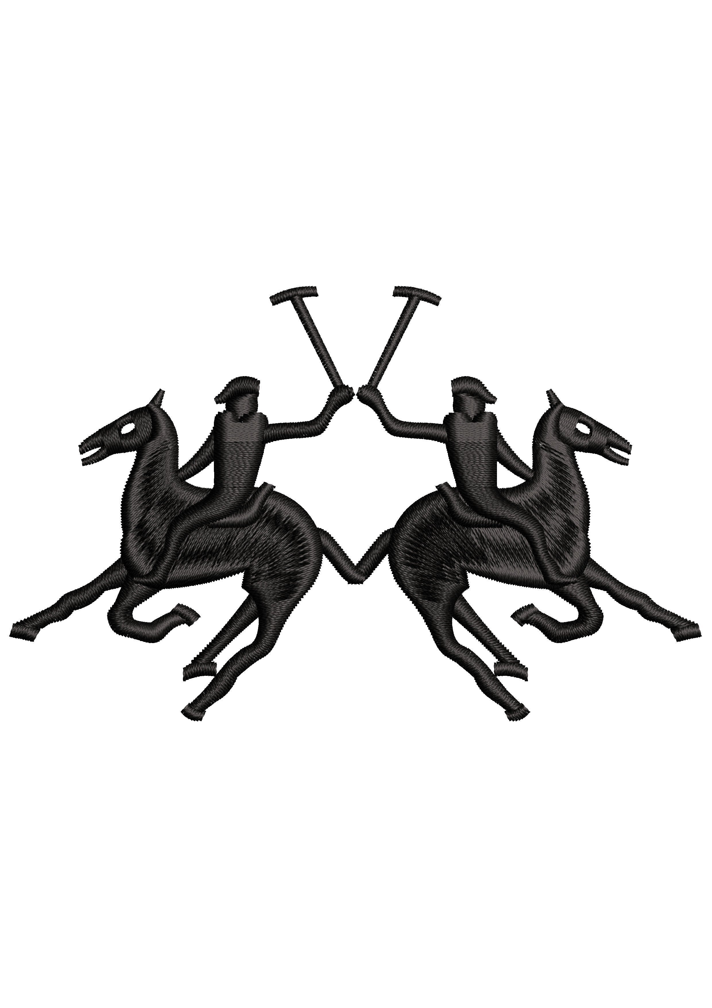 Hockey Player Embroidery Design