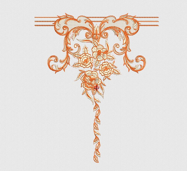 Flower Embroidery Design