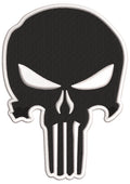 Skull Hell Embroidery Design