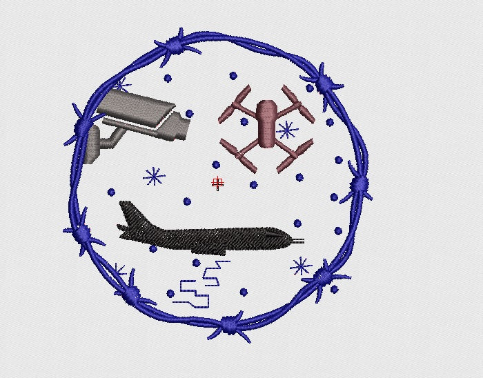 Trap Embroidery Design