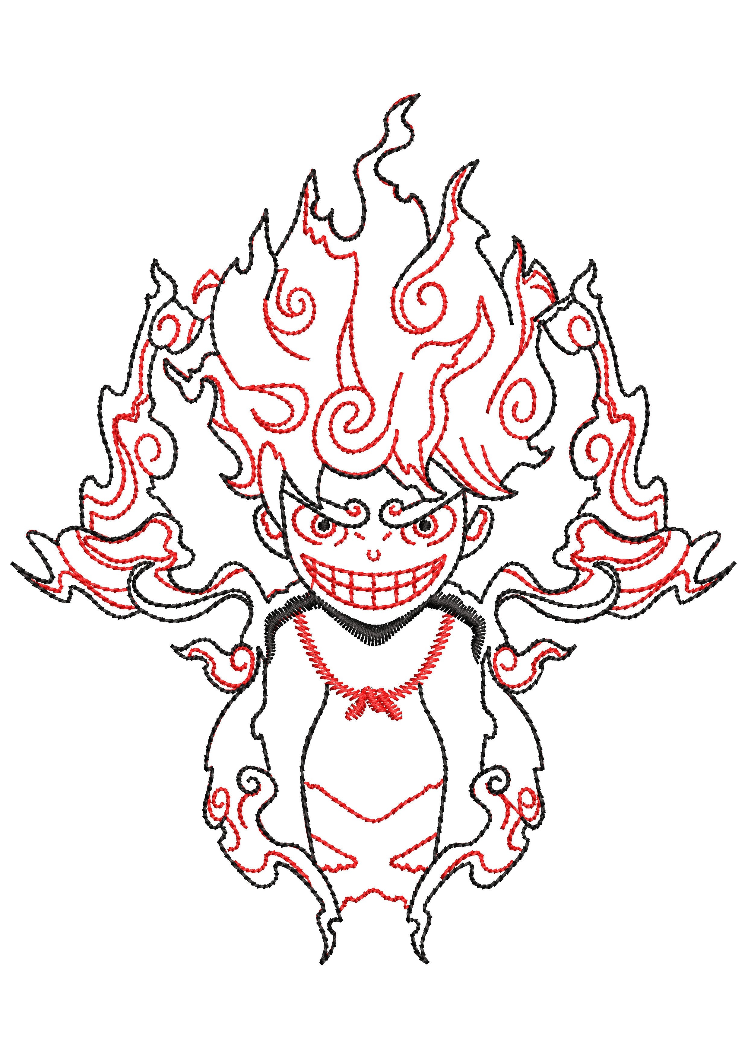 Bad Boy Embroidery Design