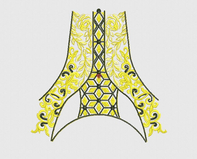 Flower Embroidery Design