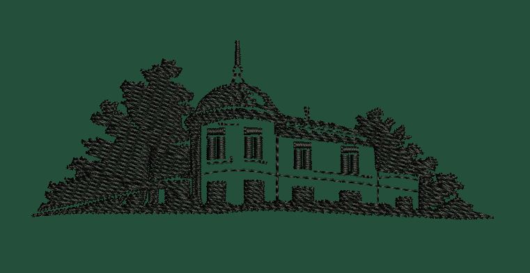 Castle Design Embroidery Design